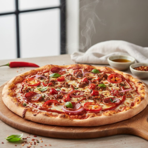 Flame Thrower Pizza
