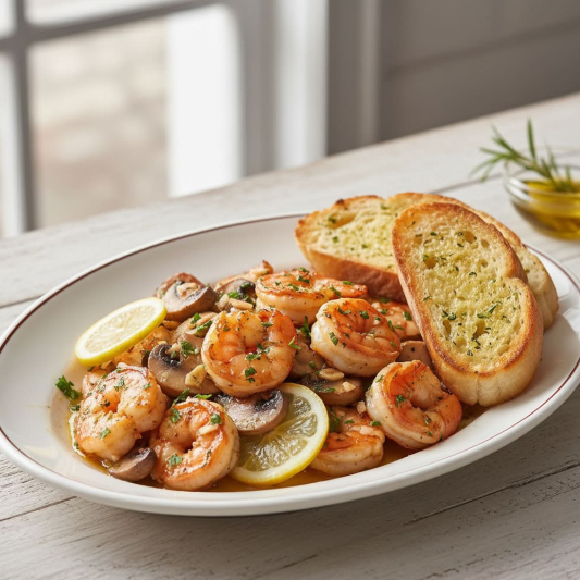 Garlic Black Tiger Prawns