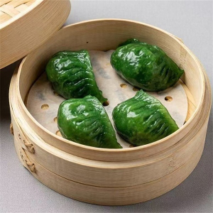 Spinach Shrimp Dumpling (4 pcs)