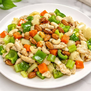 Chicken Vegetables & Almonds