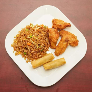 Deep-Fried Chicken Wings (Lunch)