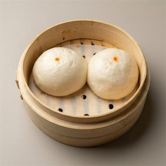 Steamed Custard Bun (3 pcs)