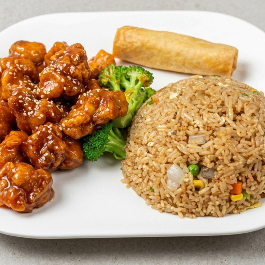 Sesame Chicken Lunch 芝麻鸡