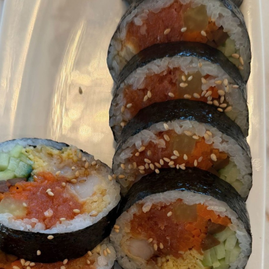 Spicy Tuna and Shrimp Roll