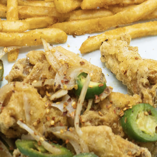 Salt & Pepper Shrimps Basket