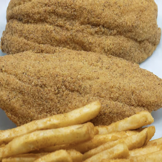 3 White Fish Fillets Basket