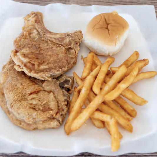 L4. 1 Pork Chop Combo