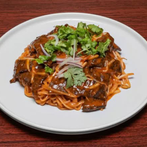 311. Pad Thai Stir-Fried Rice Noodles with Shrimp - Pad Thai Xao Tom