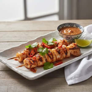 10. Satay Squid - Muc Nuong Sate