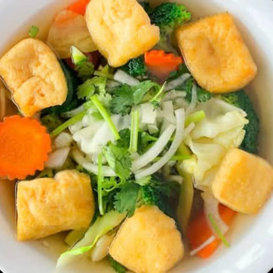 141. Mixed Vegetables and Tofu - Pho Rau Cai, Dau Hu