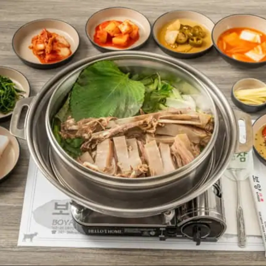 Boiled Black Goat Slices (1 pc) 흑염소 수육