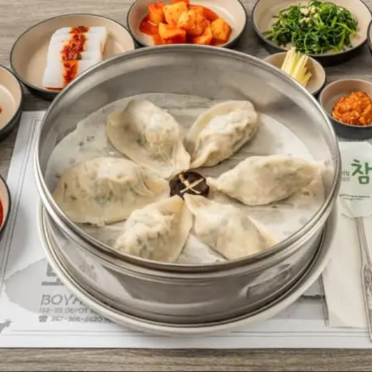 Steamed Dumplings 찐만두