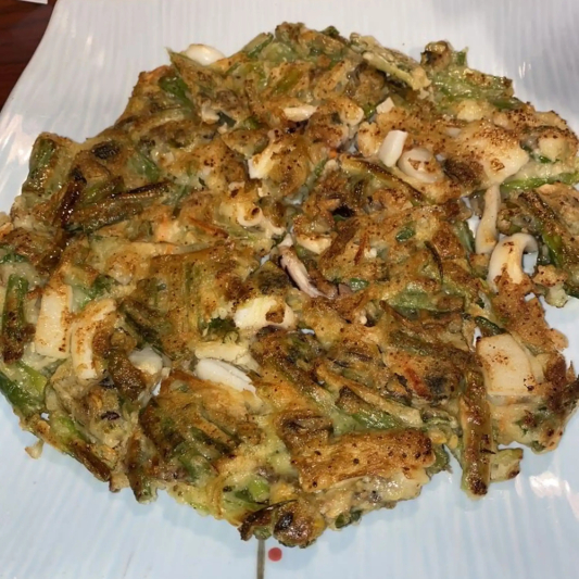 Seafood Pancake