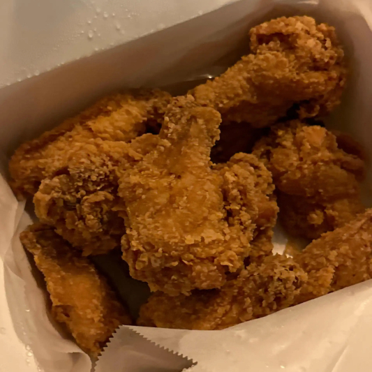 3. Crispy Wings