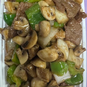 Beef with Mushrooms 蘑菇牛肉