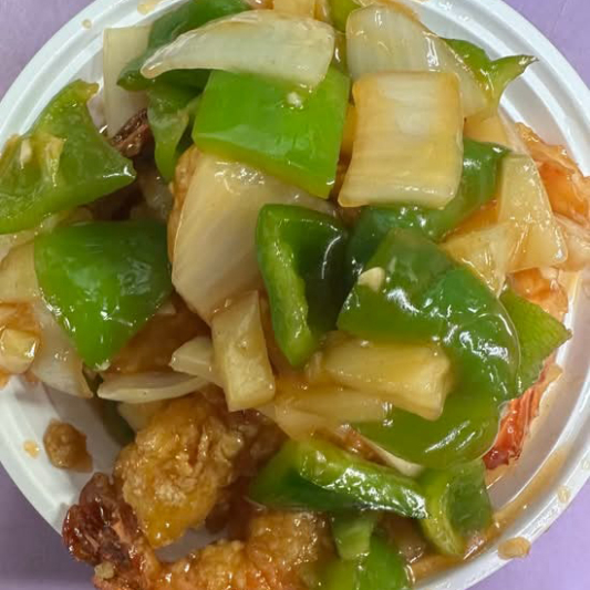 Sweet and Sour Shrimp 甜酸虾
