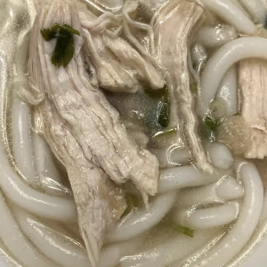 13. Udon Soup with Chicken - Banh Canh Ga