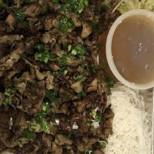 7. Vermicelli with Beef - Bun Thit Nuong Bo
