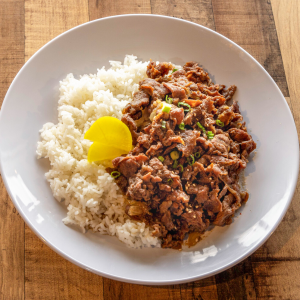 Beef Bulgogi over Rice