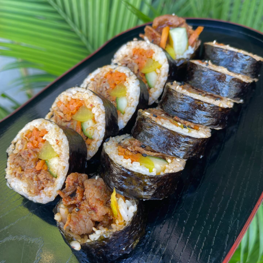 Spicy Pork Kimbap