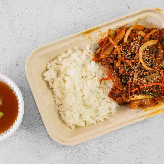 Spicy Pork with Rice