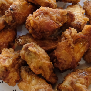20. Half Korean Fried Chicken & Half Yangnyeom Chicken