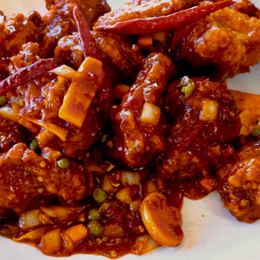 16. Marinated Fried Chicken Wings / 깐풍치킨