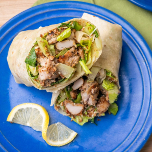 Herbs and Garlic Chicken Wrap