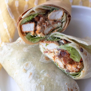 Achari Chicken Wrap