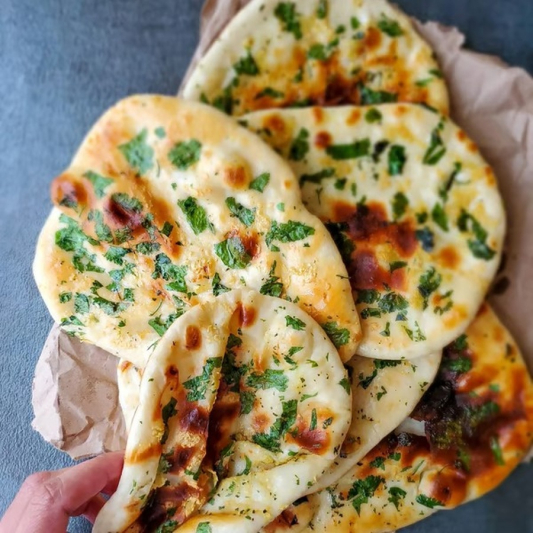 Mini Butter Garlic Naan