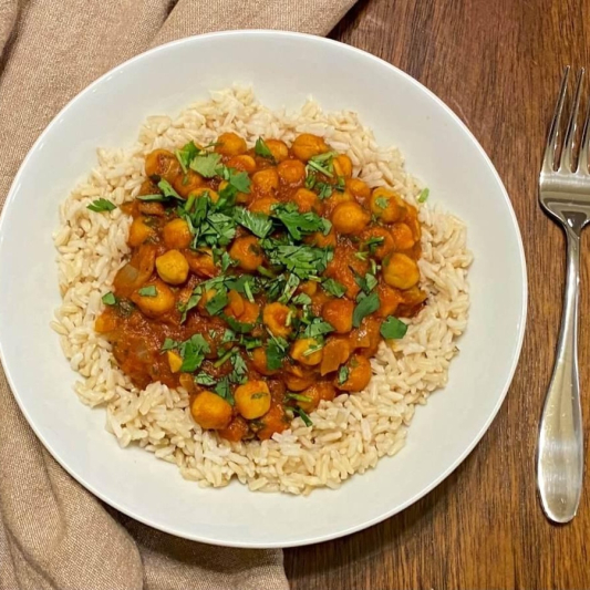Chickpea Rice Bowl