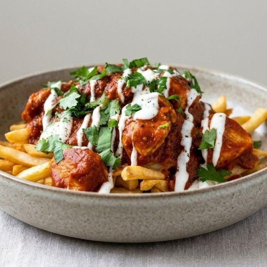 Butter Chicken Poutine