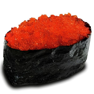 Red Tobiko (Flying Fish Roe) Nigiri (2 pcs)