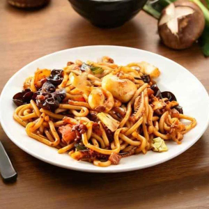 L02. Seafood Chow Mein 海鲜炒面