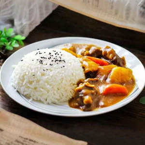 O15. Curry Braised Beef Brisket on Rice 咖喱牛腩饭