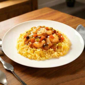 I02. Seafood & Chicken Fried Rice 福建炒饭