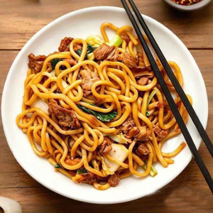 R05. Shanghai-Style Thick Fried Noodles Party Tray 上海粗炒 (派对)