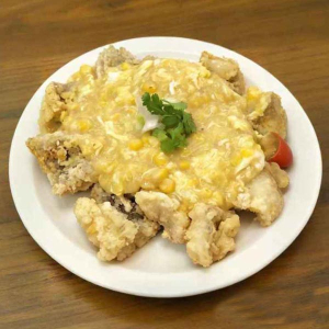 O13. Corn Grouper Fillet on Rice 粟米斑块饭