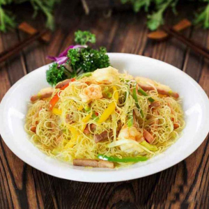 R04. Singapore-Style Fried Rice Vermicelli Party Tray 星洲炒米 (派对)