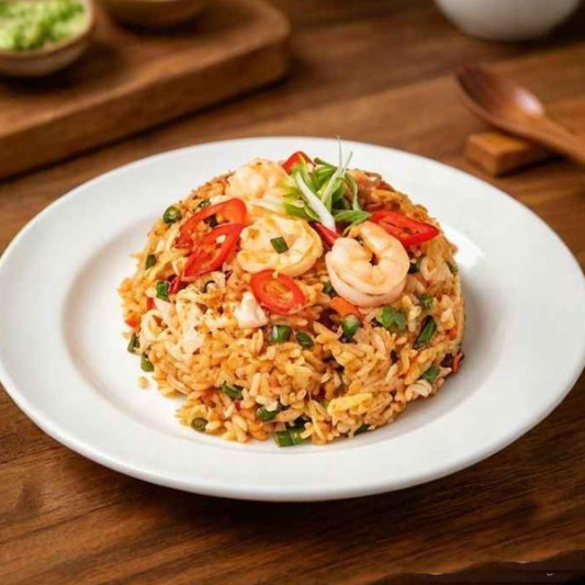I08. Shrimp Fried Rice 虾仁炒饭