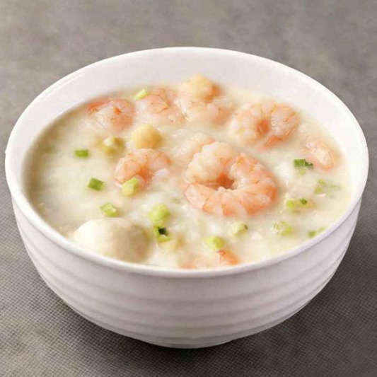 P03. Shrimp Ball Congee 虾球粥