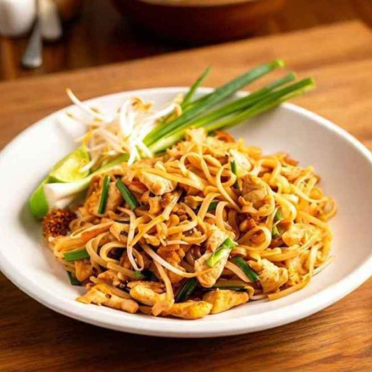 J07. Grouper Fillet Flat Noodles 斑球炒河