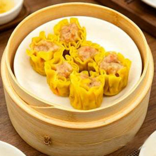 Q01. Steamed Beef Siu Mai (4 pcs) 干蒸烧卖 (4 件)