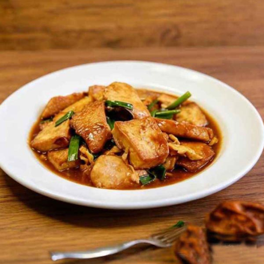 B08. Grouper Fillet with Tofu 斑腩豆腐