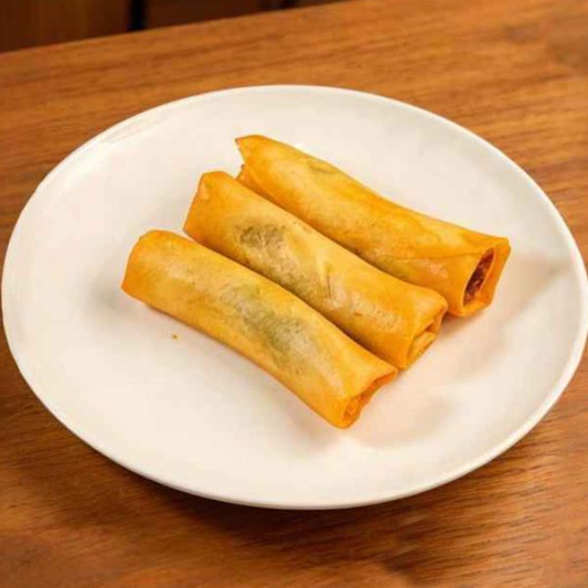 Q11. Deep-Fried Spring Rolls (4 pcs) 炸春卷 (4 件)