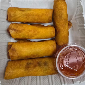 Deep-Fried Spring Rolls (5 pcs)