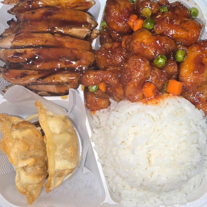 Chicken Teriyaki and General Tso's Chicken