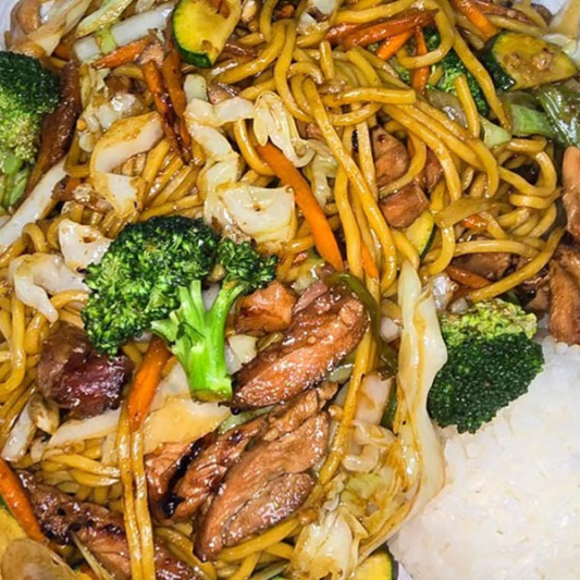 Chicken Yakisoba