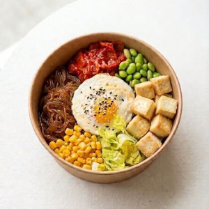 4. Crispy Tofu Cupbap