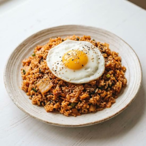 5. Kimchi Fried Rice with Fried Egg